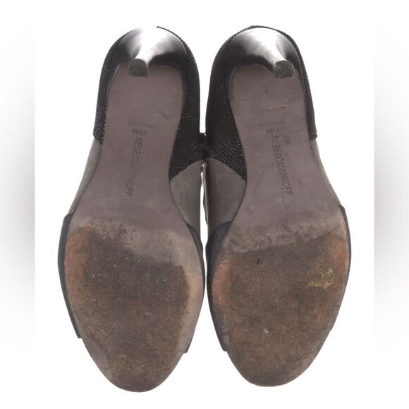 REBECCA MINKOFF Reagan Suede Cut out Stiletto Heels - Picture 5 of 10